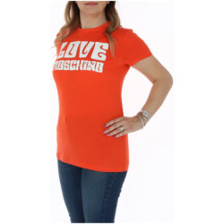 Love Moschino - T-Shirt mit Rundhalsausschnitt für Damen