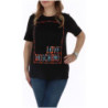 Love Moschino - T-Shirt mit Rundhalsausschnitt für Damen