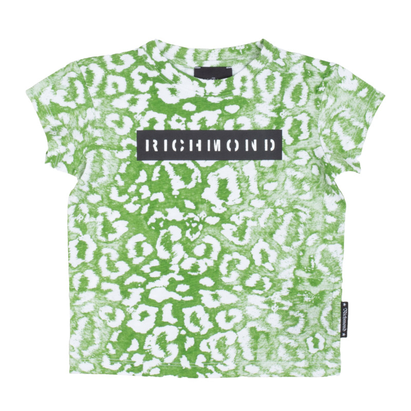 John Richmond RIP23062TS-LEO-W-B