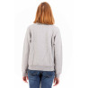 GANT SWEATSHIRT WITH ZIP WOMAN GRAY