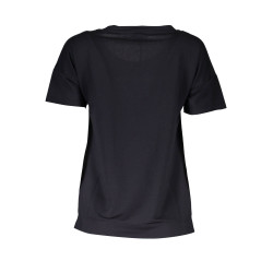 JUST CAVALLI T-SHIRT MANICHE CORTE DONNA NERO