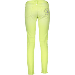 JUST CAVALLI YELLOW WOMAN TROUSERS