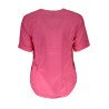 GANT T-SHIRT MANICHE CORTE DONNA ROSA