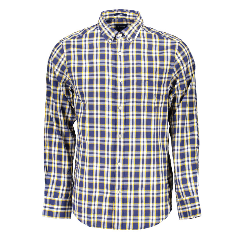 GANT MEN&39S BLUE LONG SLEEVE SHIRT