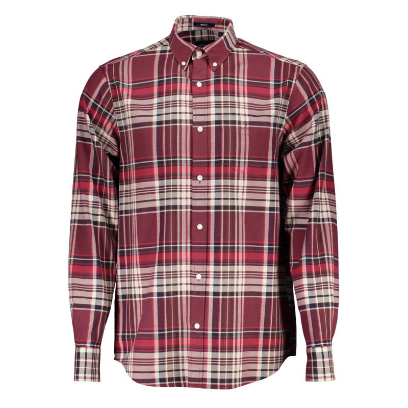 GANT MEN&39S RED LONG SLEEVE SHIRT