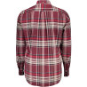 GANT CAMICIA MANICHE LUNGHE UOMO ROSSO