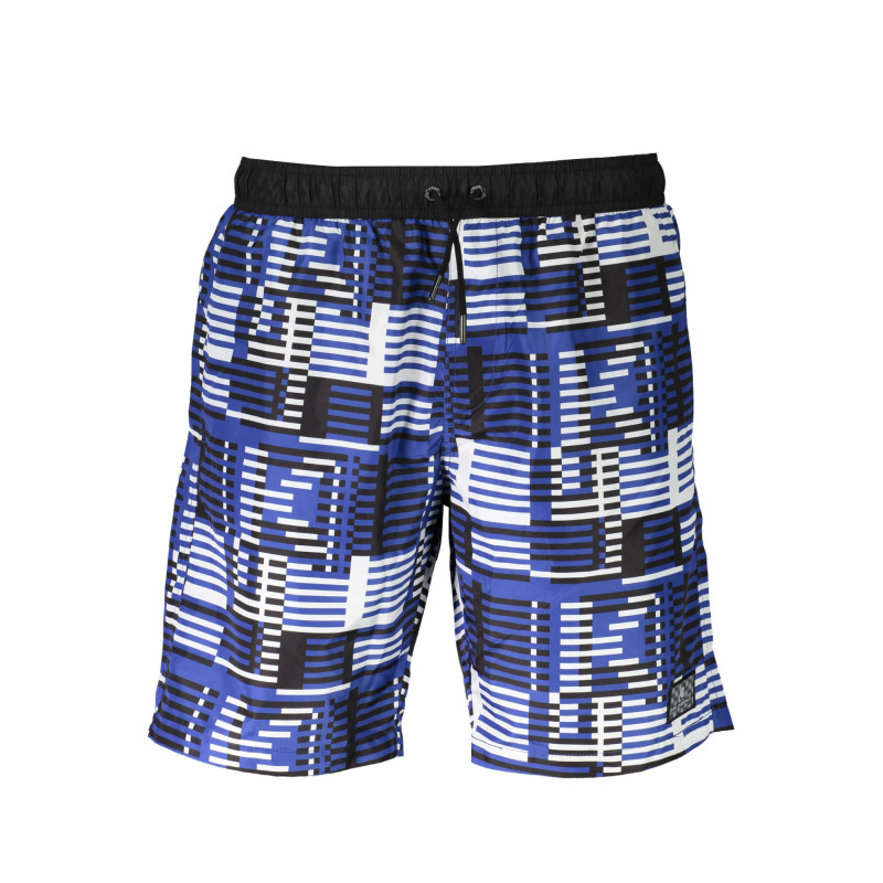 KARL LAGERFELD BEACHWEAR SWIMSUIT PARTS UNDER MAN BLUE