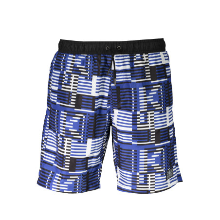 KARL LAGERFELD BEACHWEAR SWIMSUIT PARTS UNDER MAN BLUE