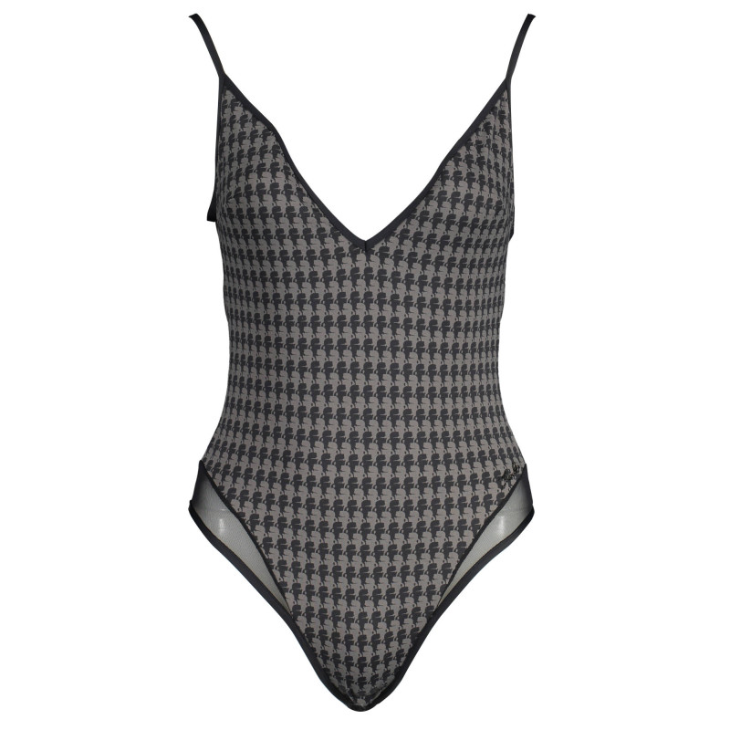 KARL LAGERFELD BEACHWEAR SWIMSUIT WOMAN BLACK