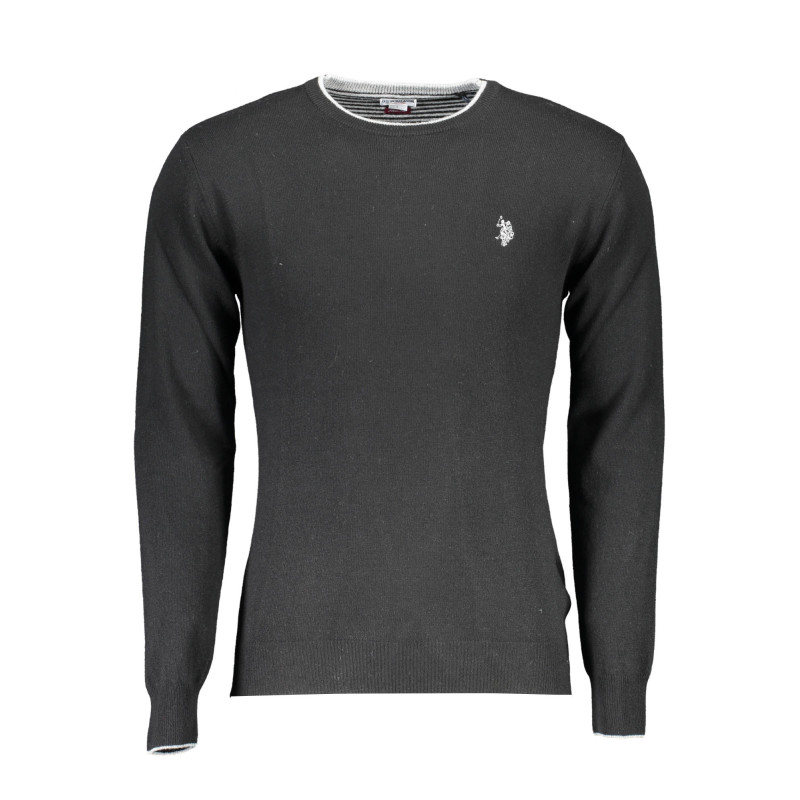 US POLO MEN&39S BLACK SWEATER