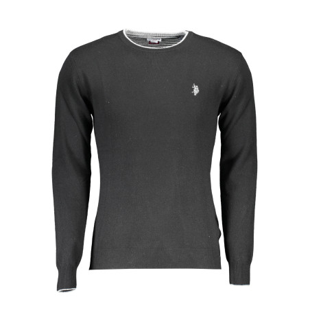 US POLO MEN&39S BLACK SWEATER