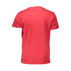 GUESS JEANS T-SHIRT MANICHE CORTE UOMO ROSSO