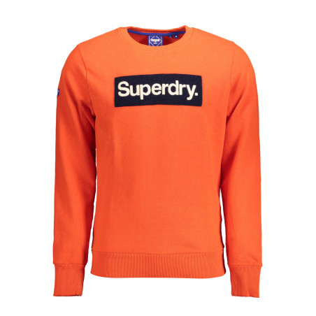 SUPERDRY FELPA SENZA ZIP UOMO ARANCIO