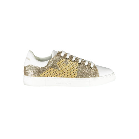 EMPORIO ARMANI WOMEN&39S SPORTS SHOES GOLD