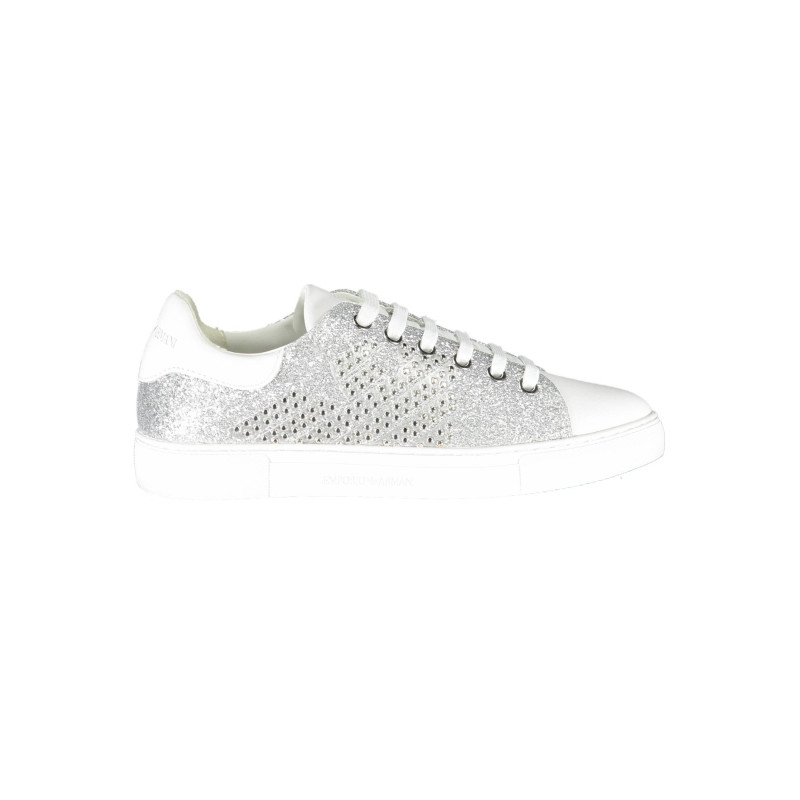 EMPORIO ARMANI SPORTS SHOES WOMAN SILVER