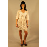 PATRIZIA PEPE SHORT DRESS WOMAN WHITE