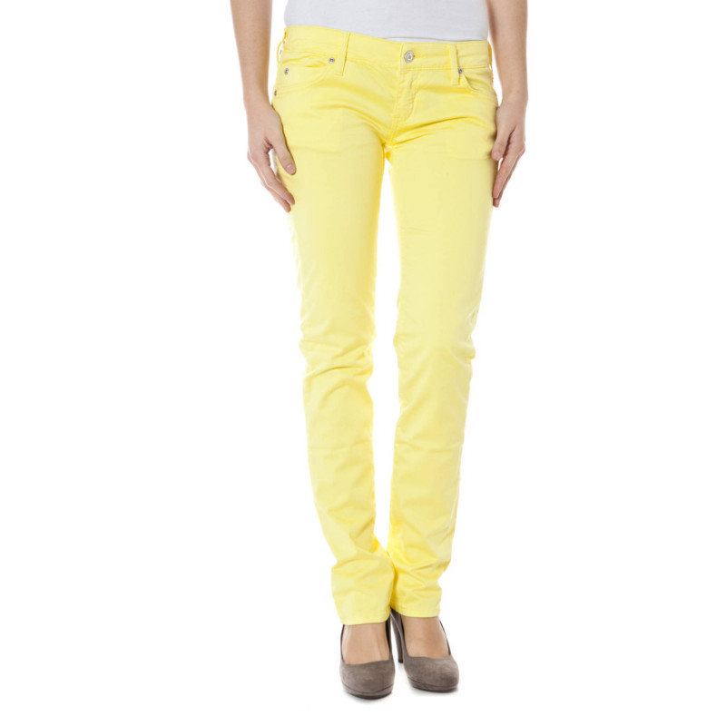 ZUELEMENTS YELLOW WOMAN TROUSERS