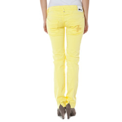 ZUELEMENTS PANTALONE DONNA GIALLO