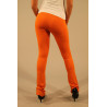 PATRIZIA PEPE LEGGINS WOMAN ORANGE