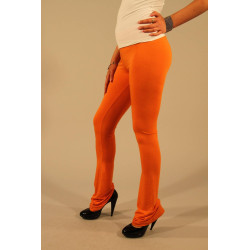 PATRIZIA PEPE LEGGINS WOMAN ORANGE