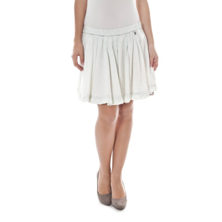 JOHN GALLIANO SHORT SKIRT WOMAN WHITE