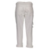 GUESS JEANS JEANS DENIM WOMAN WHITE