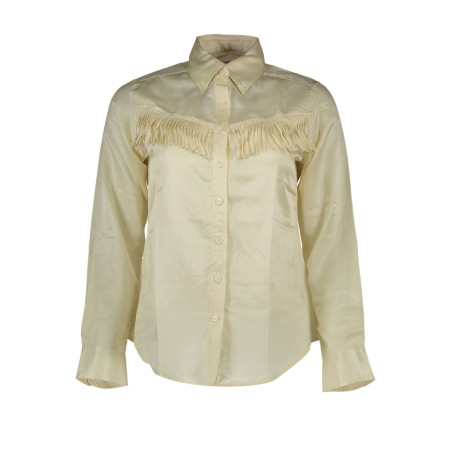 GANT WOMEN&39S LONG SLEEVE BEIGE SHIRT