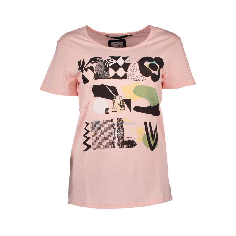 SILVIAN HEACH WOMEN&39S SHORT SLEEVE T-SHIRT PINK