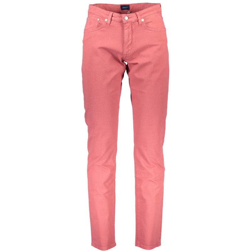 GANT RED MEN&39S TROUSERS