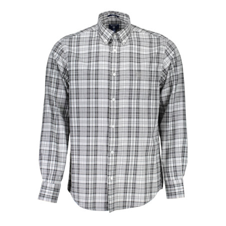 GANT CAMICIA MANICHE LUNGHE UOMO GRIGIO