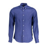 GANT CAMICIA MANICHE LUNGHE UOMO BLU