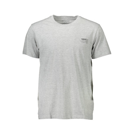 GUESS JEANS T-SHIRT MANICHE CORTE UOMO GRIGIO