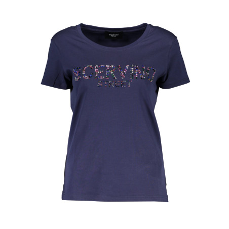 SCERVINO STREET T-SHIRT MANICHE CORTE DONNA BLU