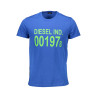 DIESEL T-SHIRT MANICHE CORTE UOMO BLU