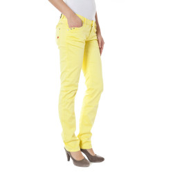 ZUELEMENTS YELLOW WOMAN TROUSERS