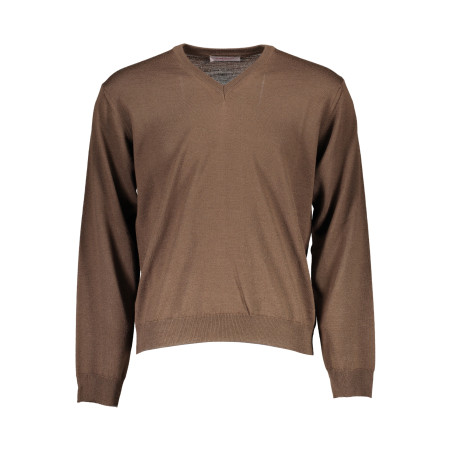 ROMEO GIGLI BROWN MEN&39S SWEATER