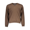 ROMEO GIGLI BROWN MEN&39S SWEATER