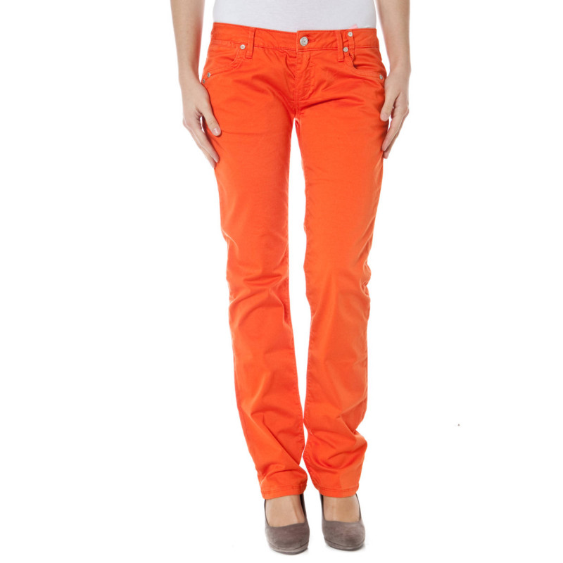 ZUELEMENTS WOMEN&39S ORANGE TROUSERS