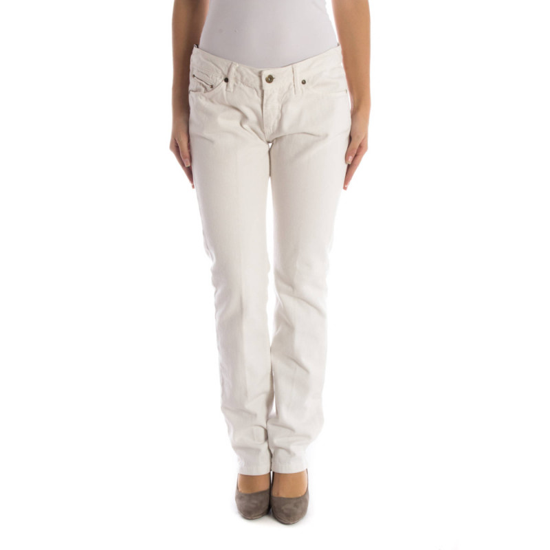 UP STAR PANTALONE DONNA BIANCO