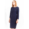 GANT SHORT DRESS WOMAN BLUE