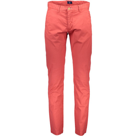 GANT RED MEN&39S TROUSERS