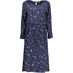 GANT LONG DRESS WOMAN BLUE