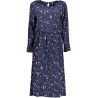 GANT LONG DRESS WOMAN BLUE