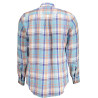 GANT CAMICIA MANICHE LUNGHE UOMO AZZURRO