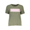 GUESS JEANS WOMEN&39S SHORT SLEEVE T-SHIRT GREEN