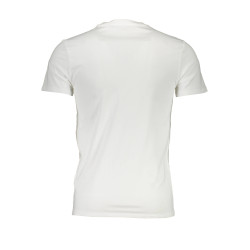 GUESS JEANS T-SHIRT MANICHE CORTE UOMO BIANCO