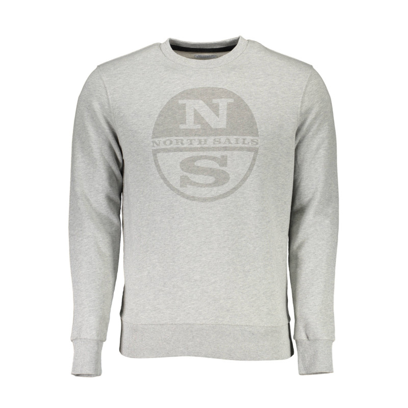 NORTH SAILS SWEATSHIRT WITHOUT ZIP MAN GRAY