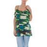 JOHN GALLIANO WOMEN&39S GREEN TANK