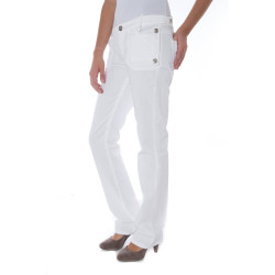 PHARD WHITE WOMAN TROUSERS