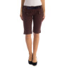 DATCH BROWN WOMAN BERMUDA TROUSERS